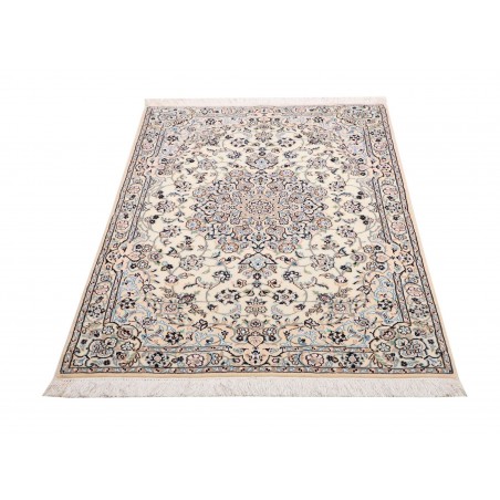 Tappeto Nain 9La Persia bianco grigio 104x153