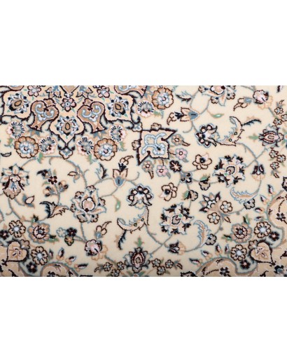 Tappeto Nain 9La Persia bianco grigio 104x153