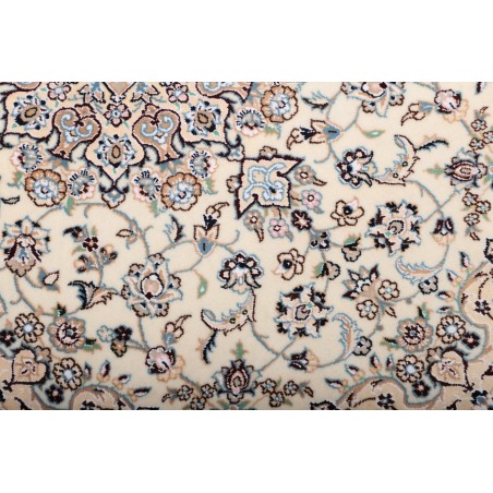 Tappeto Nain 9La Persia bianco grigio 104x153