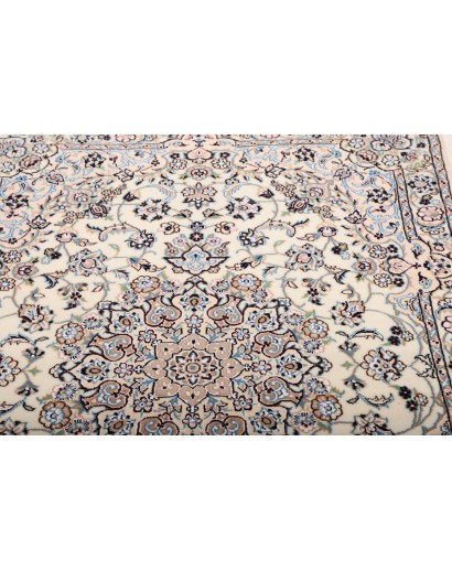 Tappeto Nain 9La Persia bianco grigio 104x153