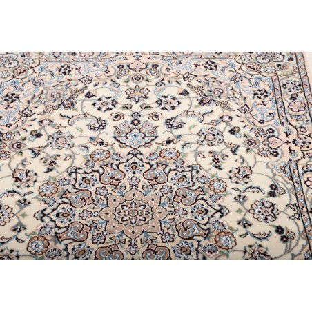 Tappeto Nain 9La Persia bianco grigio 104x153