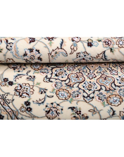 Tappeto Nain 9La Persia bianco grigio 104x153