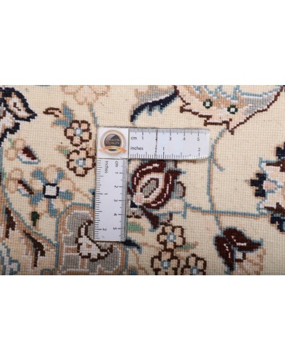 Tappeto Nain 9La Persia bianco grigio 104x153