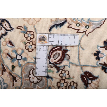 Tappeto Nain 9La Persia bianco grigio 104x153