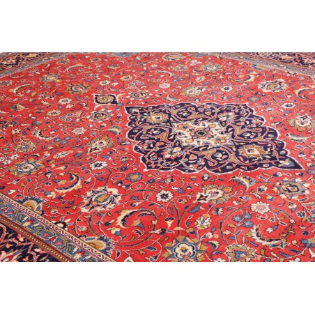 Tappeto Sarough Persia marrone giallo 260x356