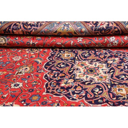 Tappeto Sarough Persia marrone giallo 260x356