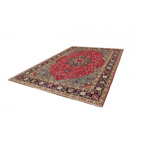 Tappeto Tabriz Persia marrone grigio 250x340