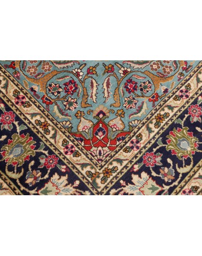 Tappeto Tabriz Persia marrone grigio 250x340