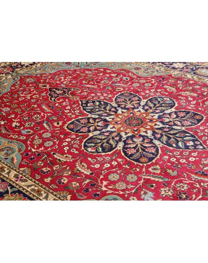 Tappeto Tabriz Persia marrone grigio 250x340