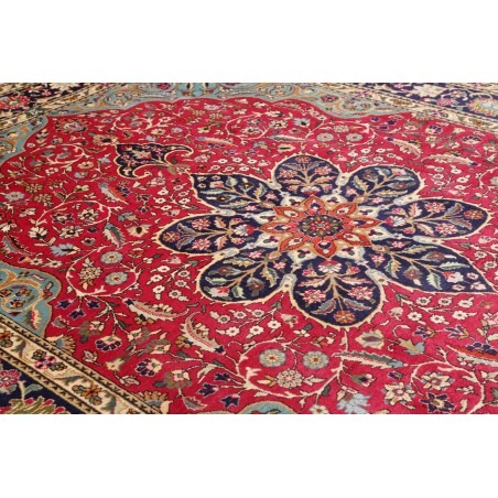 Tappeto Tabriz Persia marrone grigio 250x340