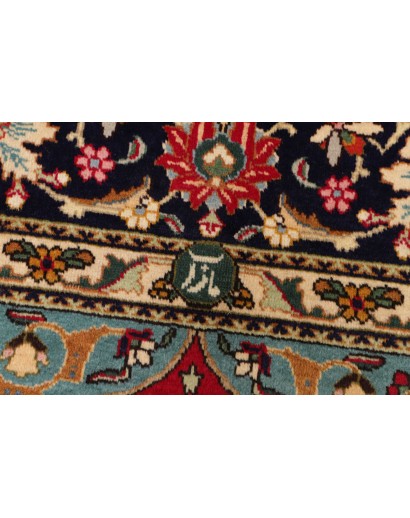 Tappeto Tabriz Persia marrone grigio 250x340