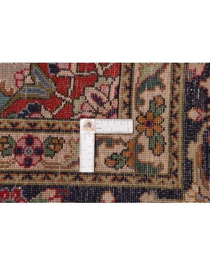 Tappeto Tabriz Persia marrone grigio 250x340