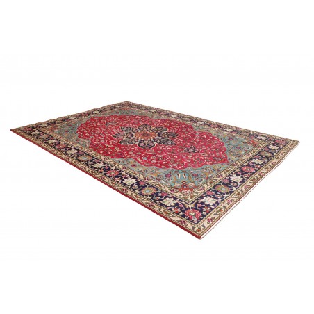 Tappeto Tabriz Persia marrone grigio 250x343