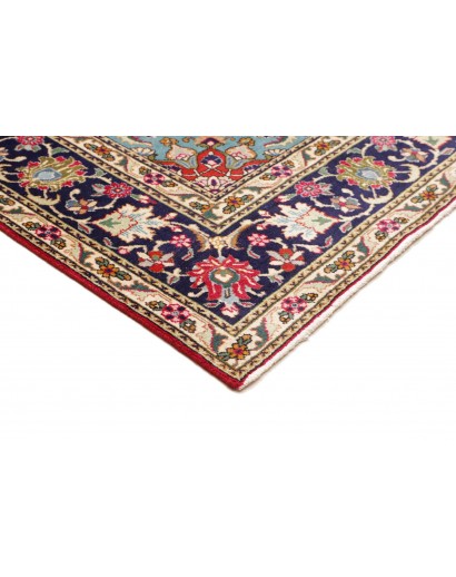 Tappeto Tabriz Persia marrone grigio 250x343