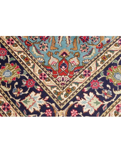 Tappeto Tabriz Persia marrone grigio 250x343