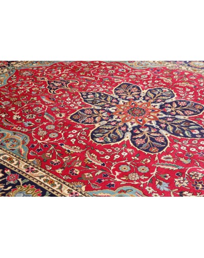 Tappeto Tabriz Persia marrone grigio 250x343