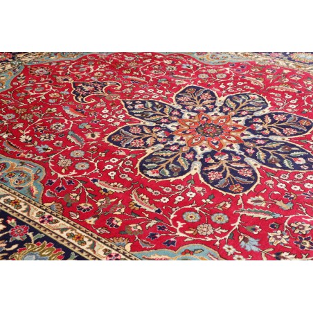 Tappeto Tabriz Persia marrone grigio 250x343