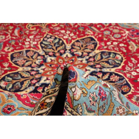 Tappeto Tabriz Persia marrone grigio 250x343