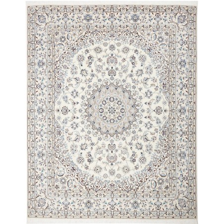 Tappeto Nain 9La Persia bianco grigio 206x257