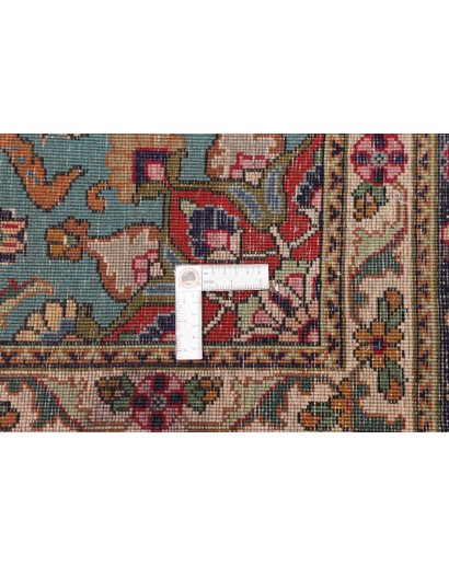 Tappeto Tabriz Persia marrone grigio 250x343