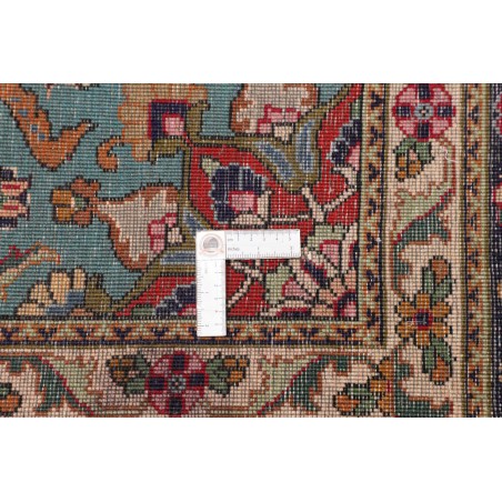 Tappeto Tabriz Persia marrone grigio 250x343