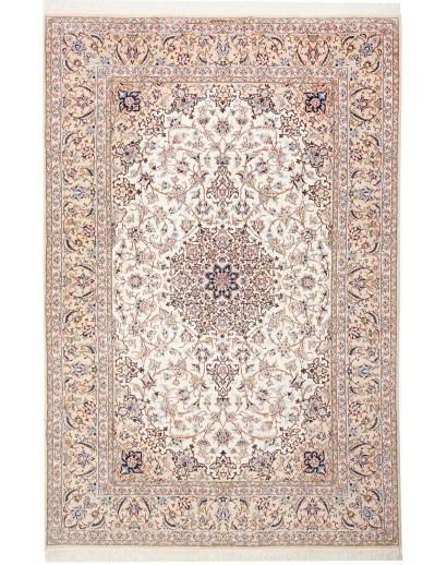 Tappeto Nain 9La Persia bianco grigio 201x298