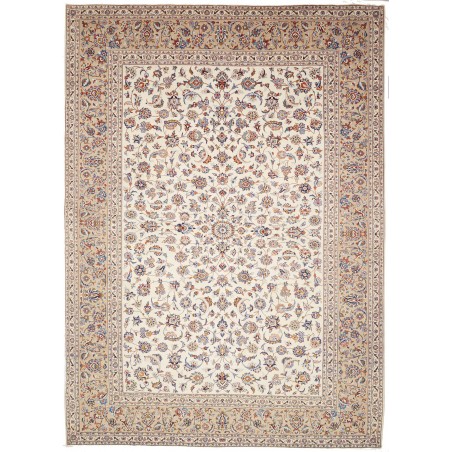 Tappeto Kashan Persia bianco 253x357