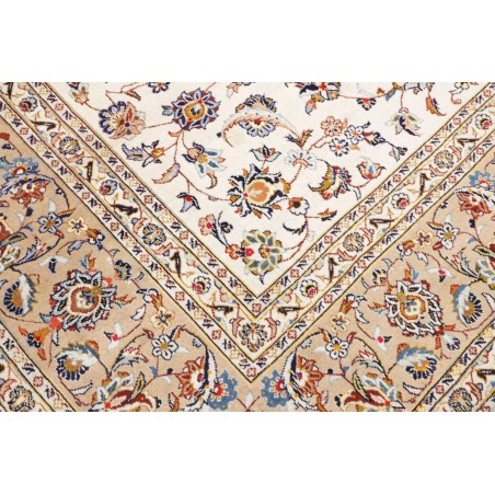 Tappeto Kashan Persia bianco 253x357