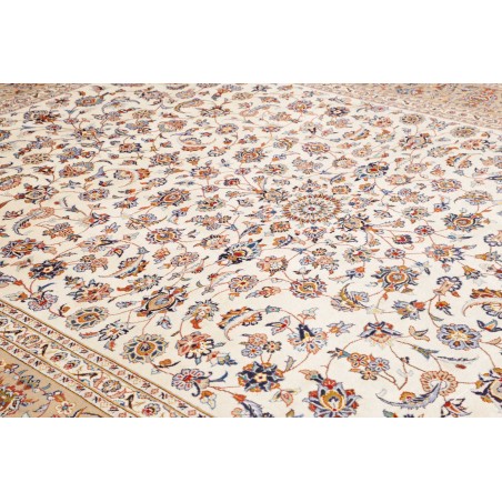 Tappeto Kashan Persia bianco 253x357