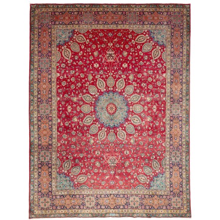 Tappeto Tabriz Persia marrone 295x390