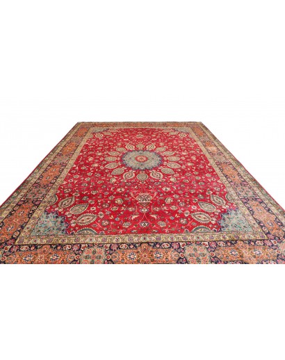 Tappeto Tabriz Persia marrone 295x390