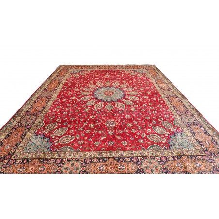 Tappeto Tabriz Persia marrone 295x390