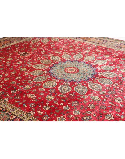 Tappeto Tabriz Persia marrone 295x390