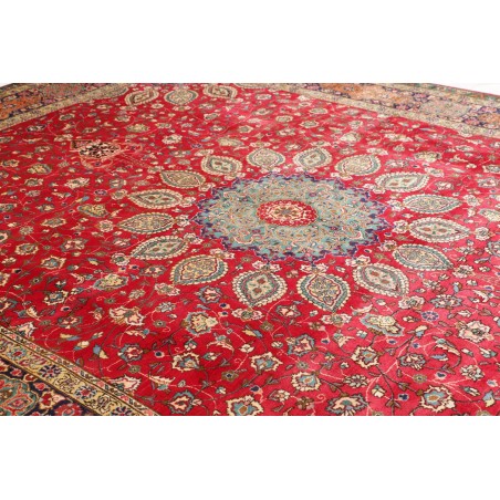 Tappeto Tabriz Persia marrone 295x390