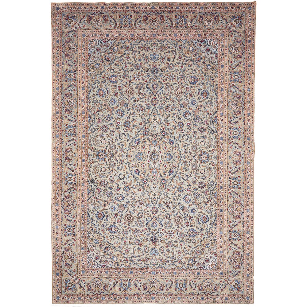 Tappeto Kashan Persia beige marrone 275x400