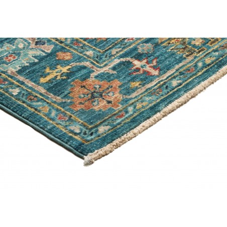 Tappeto Tribal Pakistan azzurro marrone 96x137