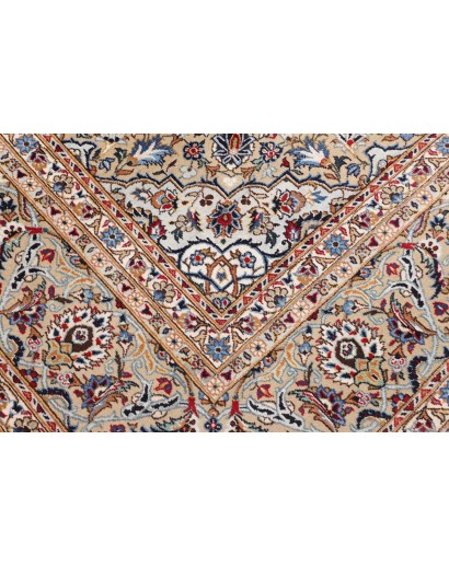 Tappeto Kashan Persia beige marrone 275x400