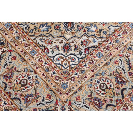Tappeto Kashan Persia beige marrone 275x400