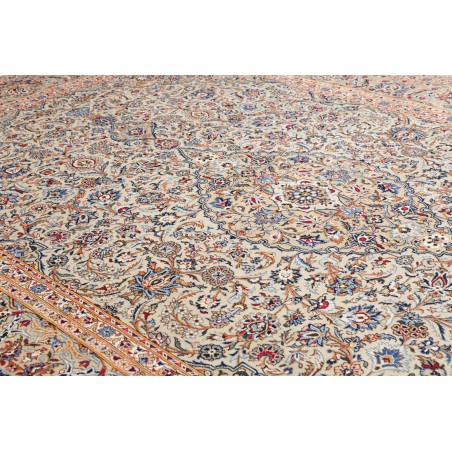 Tappeto Kashan Persia beige marrone 275x400