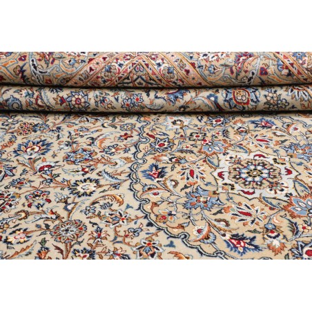 Tappeto Kashan Persia beige marrone 275x400