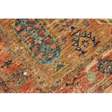 Tappeto Tribal Pakistan arancione grigio 80x242