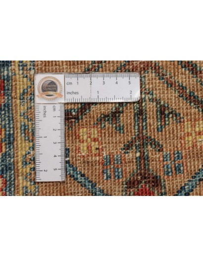 Tappeto Tribal Pakistan arancione grigio 80x242