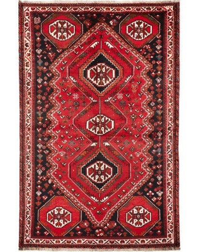 Tappeto Shiraz Persia marrone blu 172x260