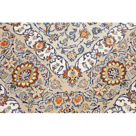 Tappeto Kashan Persia beige azzurro 272x388