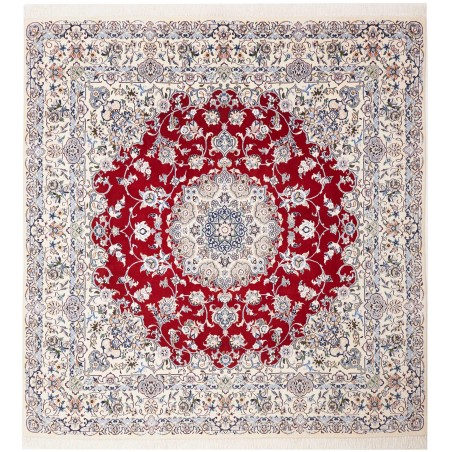 Tappeto Nain 9La Persia bianco grigio 195x205