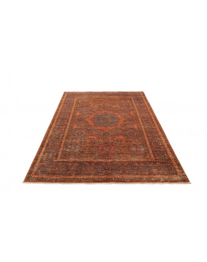 Tappeto Mamlouk Pakistan marrone grigio 148x200