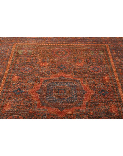 Tappeto Mamlouk Pakistan marrone grigio 148x200