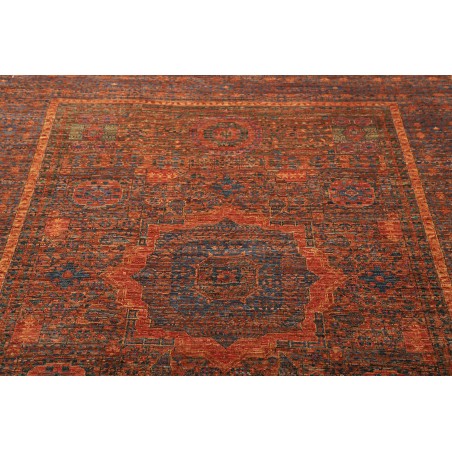 Tappeto Mamlouk Pakistan marrone grigio 148x200