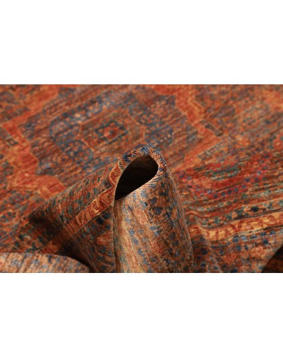 Tappeto Mamlouk Pakistan marrone grigio 148x200