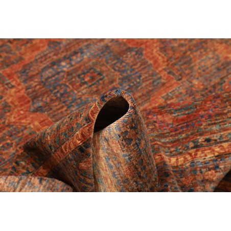 Tappeto Mamlouk Pakistan marrone grigio 148x200